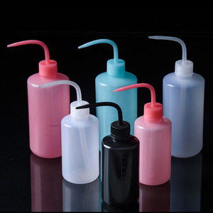 Botella de Plástico para Lavado de Tatuajes, Botella de Compresión para Limpieza y Riego, para Uso en Laboratorios y Estudios de Tatuajes - Product Image 1