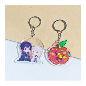 Design <b>Custom</b> 3D Blank Acrylic <b>Keychain</b> Plastic <b>Custom</b> Cartoon Cute Style <b>Keychain</b> with UV Printing - Product Image 5