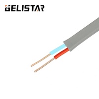 Câble plat double 30 mètres 2x1.5mm fil solaire fil électrique câble d'alimentation Afrique câble électrique fil