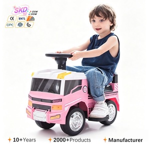 <span class=keywords><strong>Voiture</strong></span> électrique pour enfants, véhicule d'ingénierie à 4 roues, camion de pompiers et <span class=keywords><strong>voiture</strong></span> de police, jouet pour garçons et filles - Product Image 1