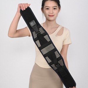 Ceinture de soutien lombaire enveloppante en Spandex et Nylon SMLXL pour la course et les sports, soutien universel de la taille - Product Image 1