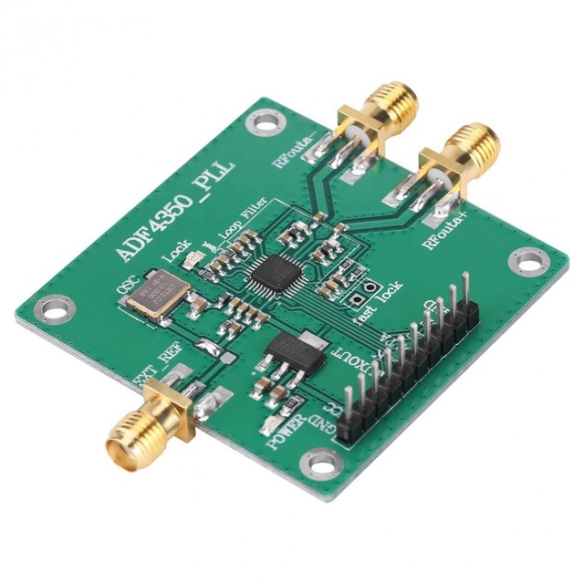 ADF4350 RF Signal Source Frequency Synthesizer Development Board Locking Loop Frequency Synthesizer 137M-4.4GHz Logic Analyzer