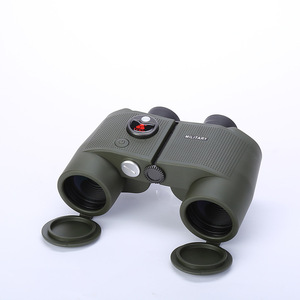 7X50 Binoculars Military Green Waterproof With Compass Outdoor Use - Product Image 3