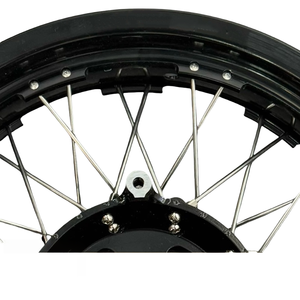 Buje de rueda con radios sin cámara, adecuado para modificación de buje de rueda BMW R nineT (versión Pure/Classic), llantas de 17 pulgadas - Product Image 4