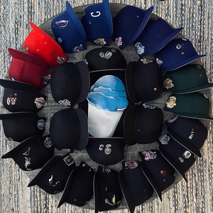 Nuevas <span class=keywords><strong>Gorras</strong></span> <span class=keywords><strong>de</strong></span> Béisbol <span class=keywords><strong>de</strong></span> Alta Calidad, Personalizadas con Bordado, Estilo Moderno, <span class=keywords><strong>de</strong></span> 5/6 Paneles, Ajustables, para Adultos, con Cierre a Presión, para Hombre - Product Image 1