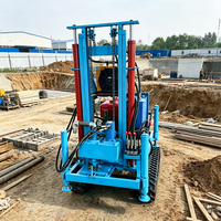 Fabricant Direct – Nouvelle Machine de Forage de Puits sur Chenilles de 200 à 240 Mètres, Alimentée au Diesel, pour Forage de Puits Profonds