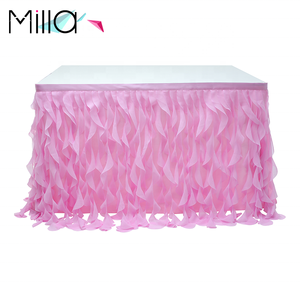Décoratif Multicouche Volants Jupe de <span class=keywords><strong>Table</strong></span> - Product Image 4