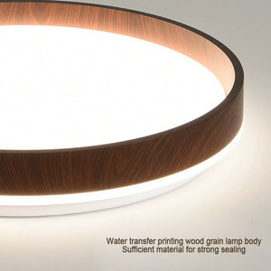 NOUVEAU TUV 300MM 400MM 500MM <span class=keywords><strong>Plafonnier</strong></span> moderne en <span class=keywords><strong>bois</strong></span> et <span class=keywords><strong>bois</strong></span> pour chambre à coucher - Product Image 4