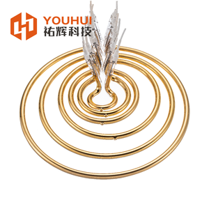 Kunden spezifische Gold beschichtung Rund heizrohr Ring Quarzglas Infrarot-Heizrohr - Product Image 5