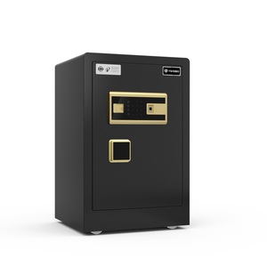 <span class=keywords><strong>Caja</strong></span> <span class=keywords><strong>Fuerte</strong></span> Electrónica de Acero con Acceso por Huella Dactilar para Oficinas Ejecutivas, Gabinete para Almacenamiento de Dinero - Product Image 1