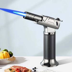 Briquet de cuisine torche <span class=keywords><strong>butane</strong></span> à main randonnée camping barbecue - Product Image 1