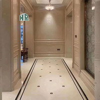 HDSTONE Tailles Personnalisées Turc Mobile Beige Marbre Poli Nature Espagne Procean Crema Marfil Dalle De Marbre Italie Carreaux De Marbre