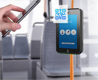 Terminal de paiement intelligent anti-explosion, borne de vente automatique POS 5 pouces IK08, machine de vente sans surveillance pour le stationnement, la collecte de dons, le kiosque CM30