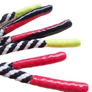 Custom Shoe Laces Printed Drawcord Polyester Elastic Drawstring Pant Rope Shoelace Packaging - Product Image 5