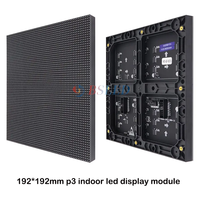 Module d'affichage LED intérieur 250*250mm, haute fréquence de rafraîchissement P1.9 P2.6 P2.9 P3.91, luminosité 4500, garantie 2 ans, panneau d'écran LED