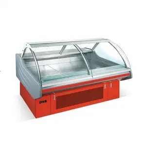 commercial deli display chiller refrigerator fish display case for store/shop/supermarket