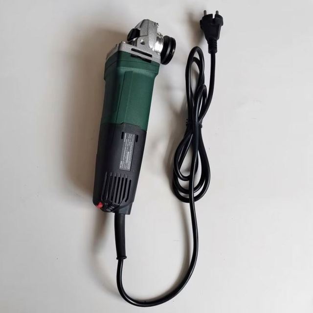 UM Brushless Electric Angle Grinder 220V 11000RPM Corded Grinding Machine with 5 Grinding Wheels DIY Concrete Cutting Polishing