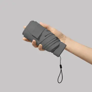 Mini paraguas portátil de cápsula UV Ovida, sombra impermeable de alta calidad, regalo de bolsillo compacto ligero 50% para damas y niñas - Product Image 1