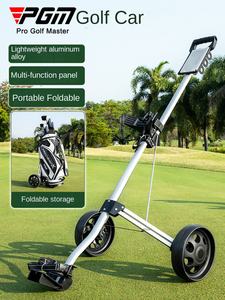 गोल्फ कोर्स के लिए फैक्ट्री डायरेक्ट फोल्डेबल हैंड पुश-पुल कार्ट उच्च गुणवत्ता वाली गोल्फ ट्रॉली - Product Image 6