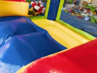 Château gonflable commercial coloré de 3 m x 3 m / 3 m x 4 m pour enfants, idéal pour les fêtes et la location
