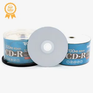 Bán buôn tùy chỉnh OEM giá rẻ trống dữ liệu tự động CD-R 700MB 52x một lớp CD-R đĩa trống