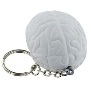 Breloque personnalisée amusante en forme d'organe cérébral réaliste, boules en mousse PU compressibles, pour sac ou porte-clés - Product Image 2