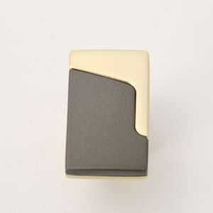 Furniture Handle Rectangle Zinc Alloy <b>Copper</b> Gray Minimalist Cabinet Drawer Durable - Product Image 1