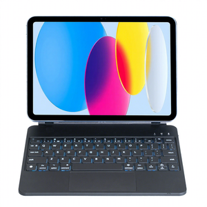 Clavier magique avec pavé tactile intelligent, étui magnétique et rétroéclairage LED, interface USB, nouveau, <span class=keywords><strong>10</strong></span> acheteurs pour <span class=keywords><strong>iPad</strong></span> Pro 12,9 pouces - Product Image 1