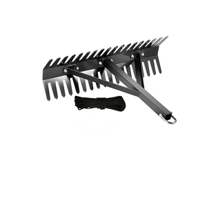 JH-Mech Outil de ratissage des mauvaises herbes <span class=keywords><strong>pour</strong></span> <span class=keywords><strong>nettoyer</strong></span> l'<span class=keywords><strong>étang</strong></span> ODM Pliable Jetable Revêtement en poudre en acier au carbone <span class=keywords><strong>Râteau</strong></span> flottant Outil de désherbage - Product Image 2