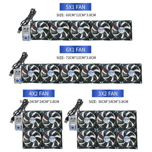 हैंगडहो हाई एयर वॉल्यूम तापमान नियंत्रित पंखे सस्ते 5 वी डीसी पंखे 80x80x80 8025 यूएसबी 5 वोल्ट डीसी कूलिंग फैन - Product Image 4