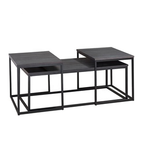 Meubles de salon 3 pièces ensemble de tables basses gigognes avec tables d'extrémité - Product Image 5
