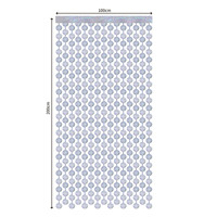 Mofa Rideau de porte en plastique durable pour adultes, boule lumineuse disco, décoration pour la rentrée scolaire, fête, carnaval, décorations de fête