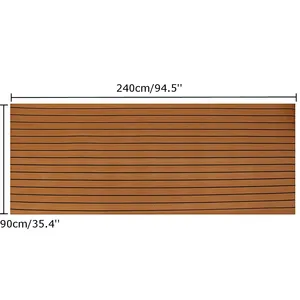 Revestimiento de Espuma Autoadhesiva para Cubiertas de Barcos, Revestimiento Marino de Espuma EVA, Lámina de Revestimiento de Imitación para Barcos, Accesorios Marinos 900x2400x5mm - Product Image 6