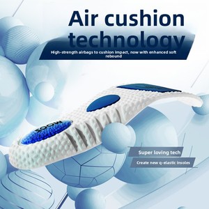 Semelles de sport avec coussin d'<span class=keywords><strong>air</strong></span> Poron Zoom, absorption des chocs sur toute la paume, semelles à haute résilience pour le basketball et la course à pied - Product Image 5