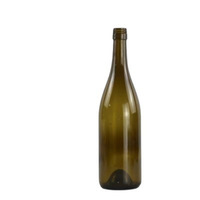 Glazen rode wijnfles leeg kurk verzegeld 500ml 750ml fruitwijn/huisgemaakte likeur barartikelen groothandel wijn rode wijn lege fles