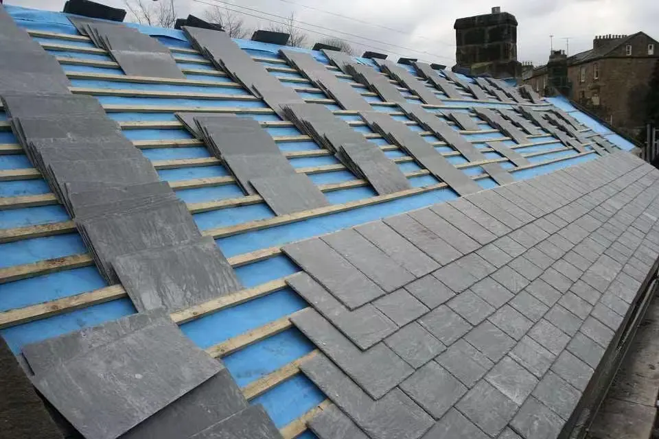 YDSTONE Plate Stone Roof Covering Tiles Natural Black Slate Roof Tile Shingles Price In Philippines