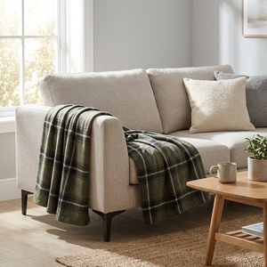 Coperta <span class=keywords><strong>in</strong></span> <span class=keywords><strong>Pile</strong></span> Polare Verde Grigio 100% Poliestere Morbida Anti-Pilling Resistente allo Sbiadimento Coperta Portatile per Divano Letto Casa - Product Image 2