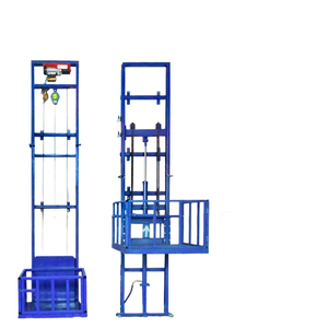 Pequena carga elevador elétrico levantamento com levantamento hidráulico seguro e descendente espessado aço elevação plataforma - Product Image 3