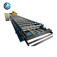 Machine de profilage de plaques de toiture en aluminium modèle TR6 avec moteur, pompe et roulement 380V/220V, épaisseur de laminage 0,3-0,7 mm