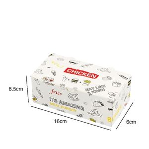Burger Box Packaging Logotipo personalizado Hot Fast Food Packaging Takeaway <span class=keywords><strong>Mcdonalds</strong></span> Apple Pie Burrito Pillow Wrap Box - Product Image 2