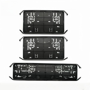 Custom European Car License Plate <b>Frame</b>,Factory Wholesale Euro Standard PP Plastic License Plate <b>Frame</b> - Product Image 1