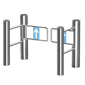 Security Gate Smart Card Supermarket <strong>Barrier</strong> Automatic Opening Swing Gate Control 304 Stainless Steel IP54 Protection Brushless - Product Image 3