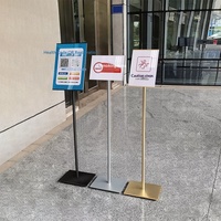 Panneaux de signalisation directionnelle sur pied, panneaux d'affichage à bord étroit à base d'eau, panneaux d'information A3, panneaux de guidage pour hôtels, panneaux d'affichage A4