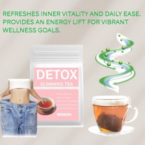 Té Adelgazante de Hierbas Orgánicas para Quemar Grasa y Desintoxicar el Cuerpo en 14 Días, de Alta Calidad, Marca Privada China con Logotipo, en Sobres, para Adultos - Product Image 3