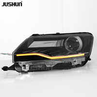 Projecteur LED JUSHUN pour Skoda Rapid 13-18, clignotants dynamiques LED, feux de jour, accessoires de voiture