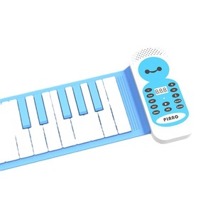 Vente flash : Piano portable pliable et flexible pour enfants, 49 touches, avec haut-parleur, <span class=keywords><strong>clavier</strong></span> <span class=keywords><strong>MIDI</strong></span> - Product Image 4