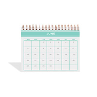MAME Kalender Perencana Harian Cetakan, Sampul Warna Buku Catatan, Kalender Perencana Mingguan Harian