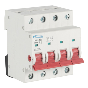 Desconectores de Corriente Alterna de Bajo Voltaje Timelec TMH1-125 4P, Interruptores Aisladores, Venta al Por Mayor OEM/ODM - Product Image 1