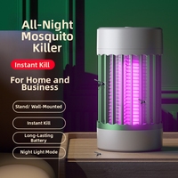 Nouvelle lampe anti-moustiques LED rechargeable, tue-insectes électrique portable, attrape-mouches, lutte antiparasitaire
