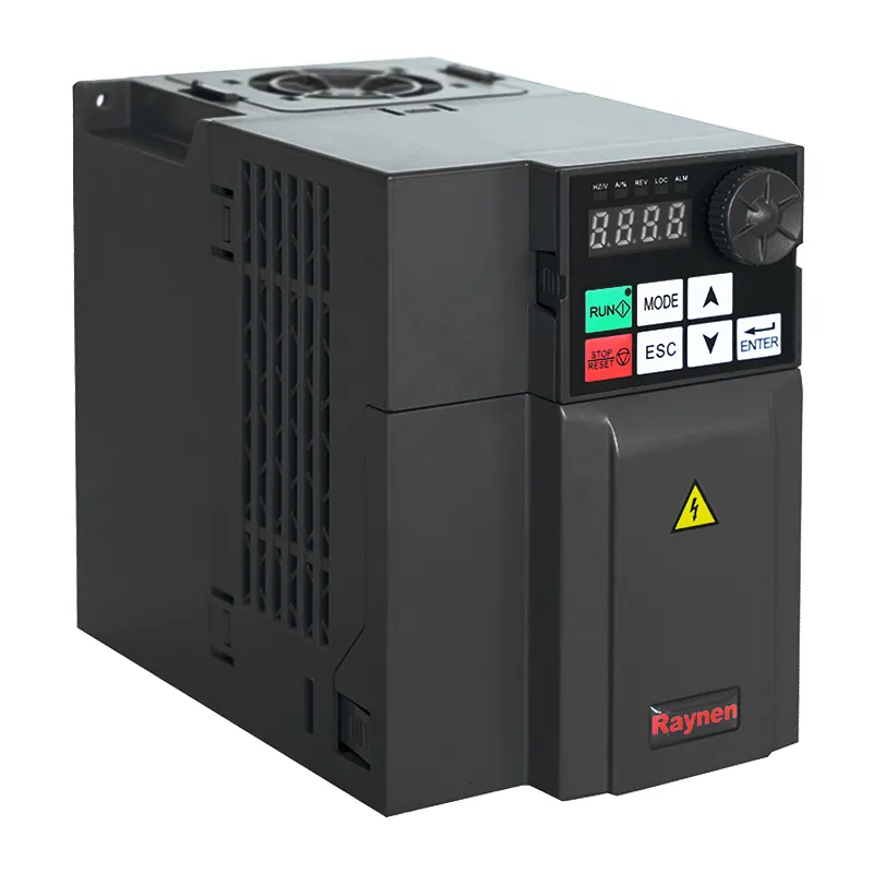 RAYNEN vfd 220v to 380v RV21 Series Mini Frequency Converters 2.2kw/3kw Ac Drive Variable Frequency 50 to 60 hz